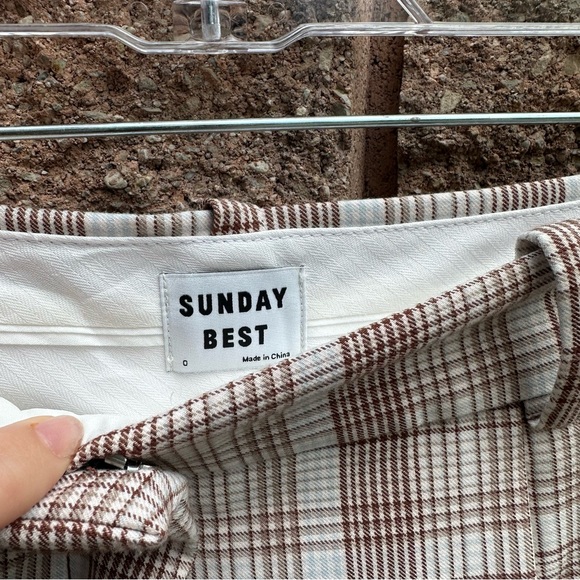 Sunday Best Plaid Trouser - Picture 3 of 4